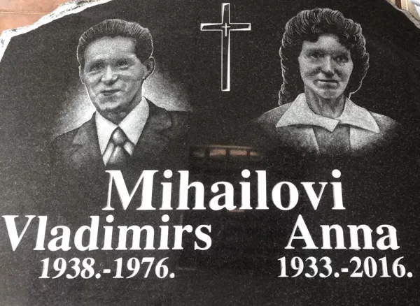 Kapu piemineklis ar portretu